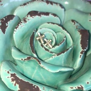 James Avery cross earrings